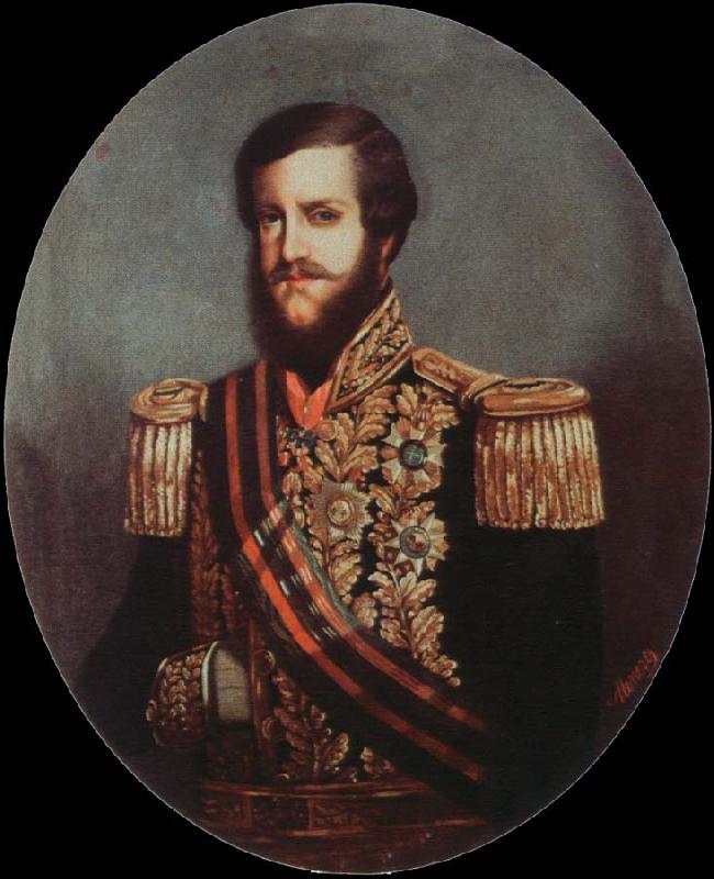 Miranda, Juan Carreno de portrait of emperor pedro ll oil painting image